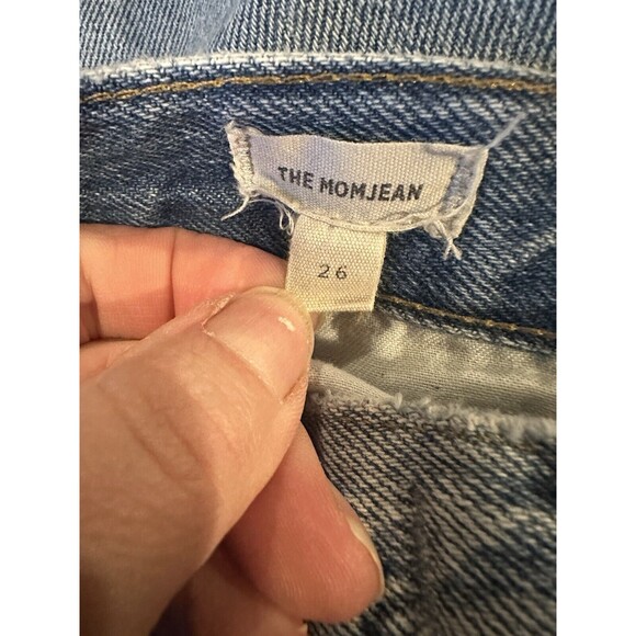 Madewell Women's 26 2 The Mom Jean Melva Wash Momjean Distressed 24" Inseam - Picture 8 of 10